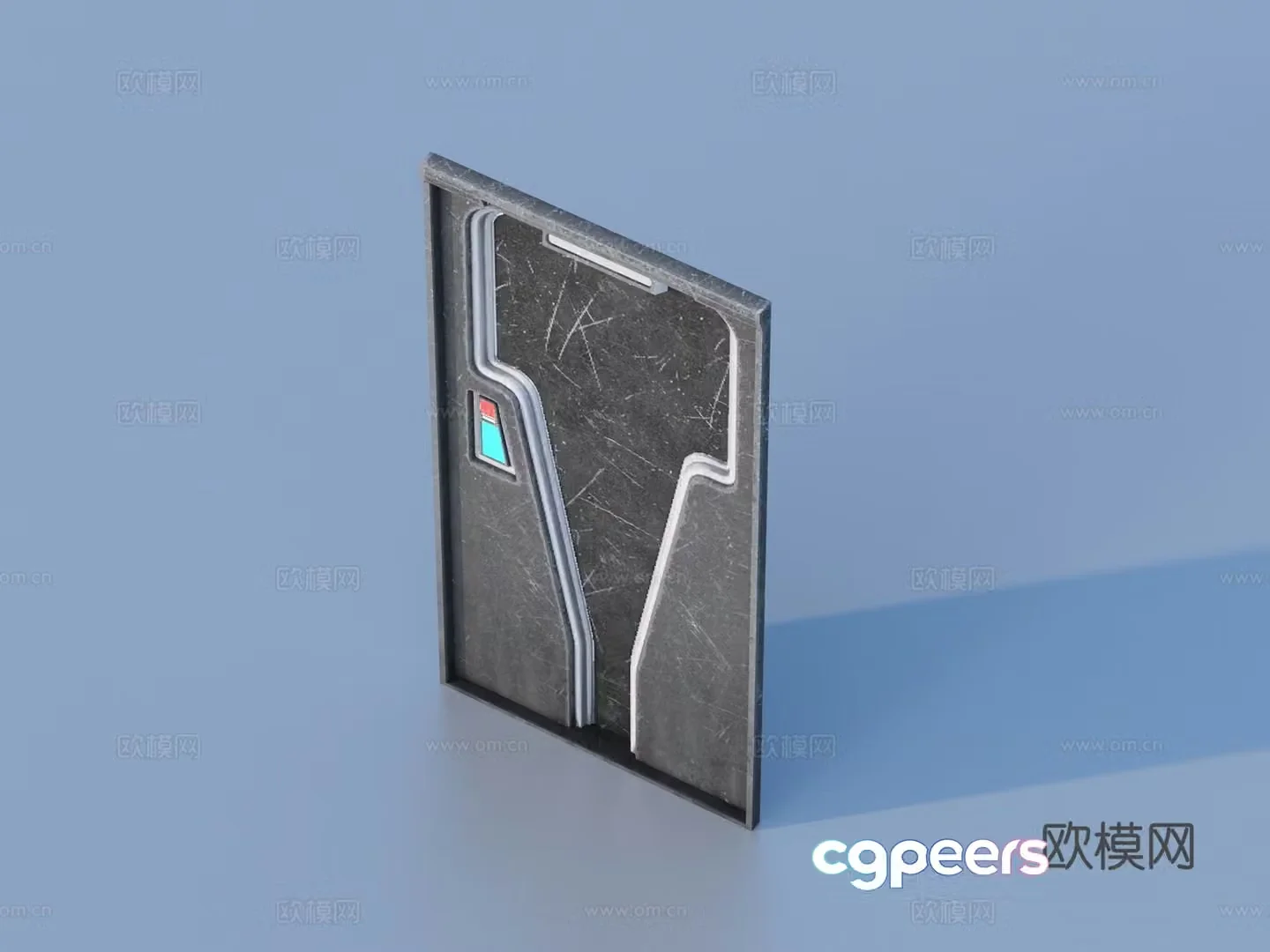 Door Iron Door Door 3D Model