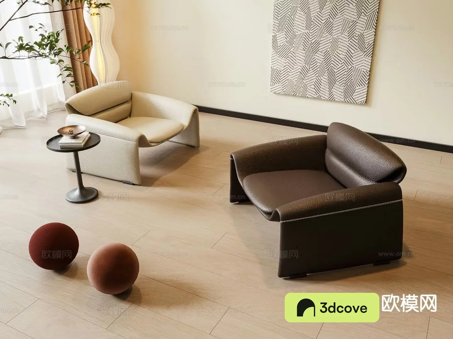 Modern single sofa chair