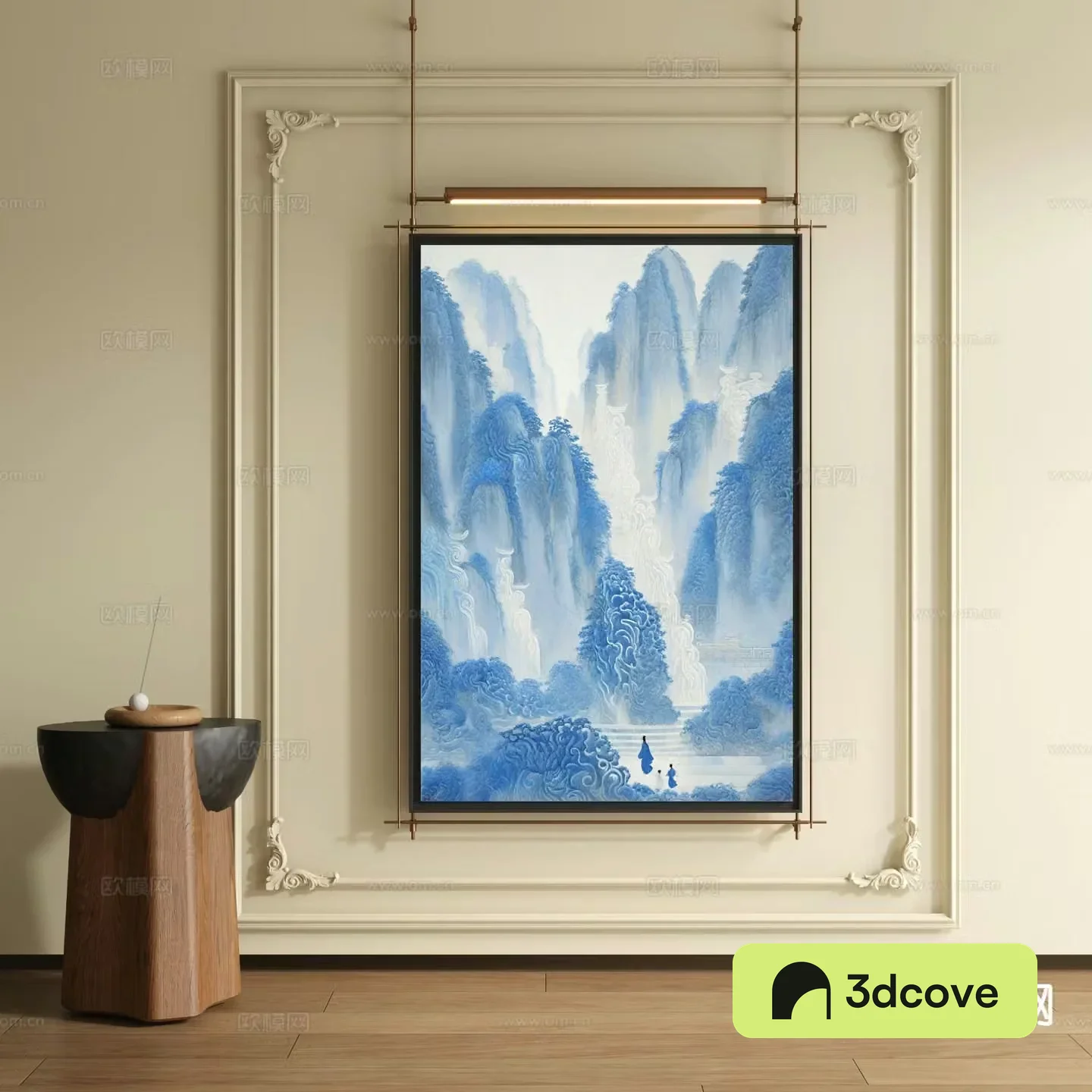 New Chinese style ink painting decorative painting
