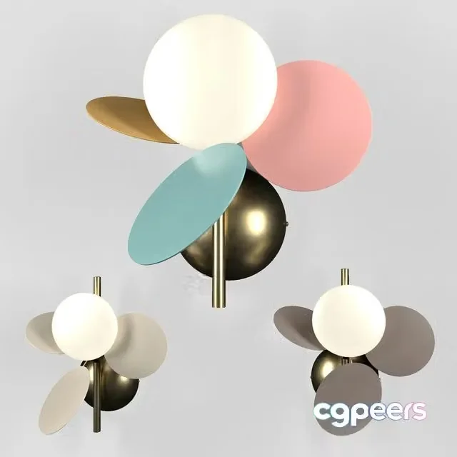 3ds Max Free – Matisse Wall Lamp Lampatron