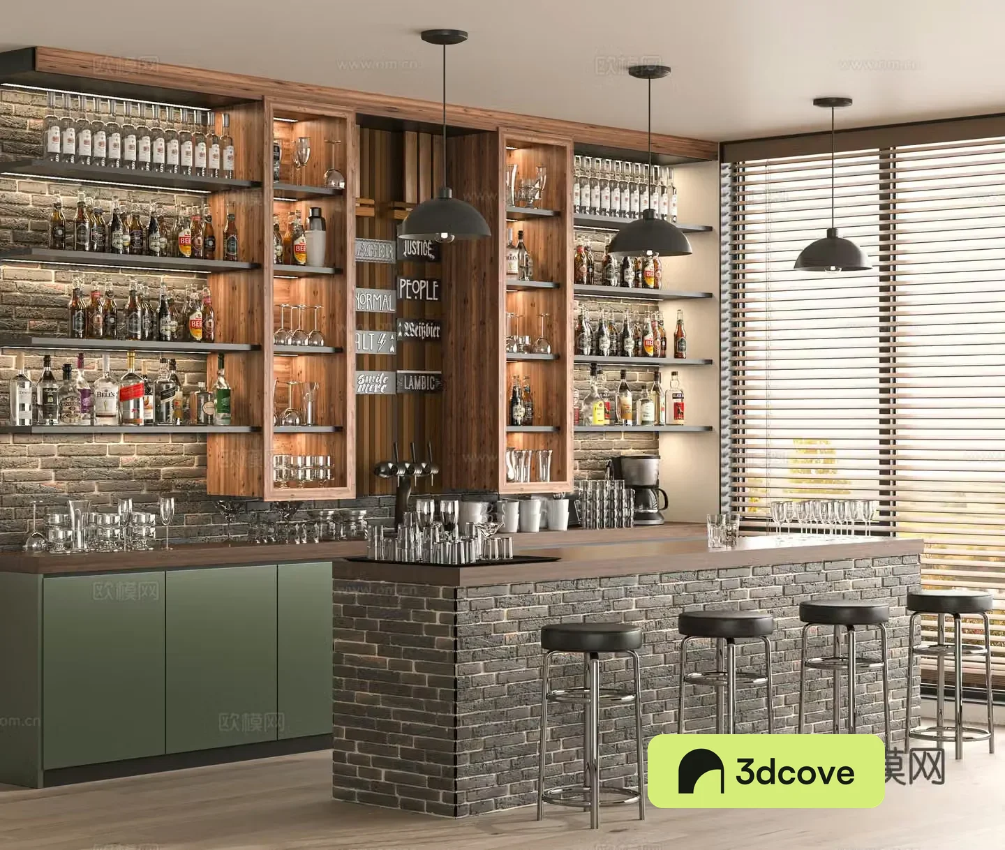 Modern bar