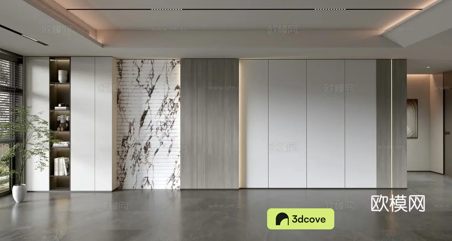 Modern sofa background wall