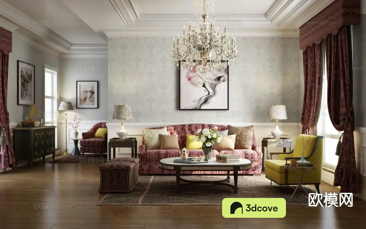 French living room