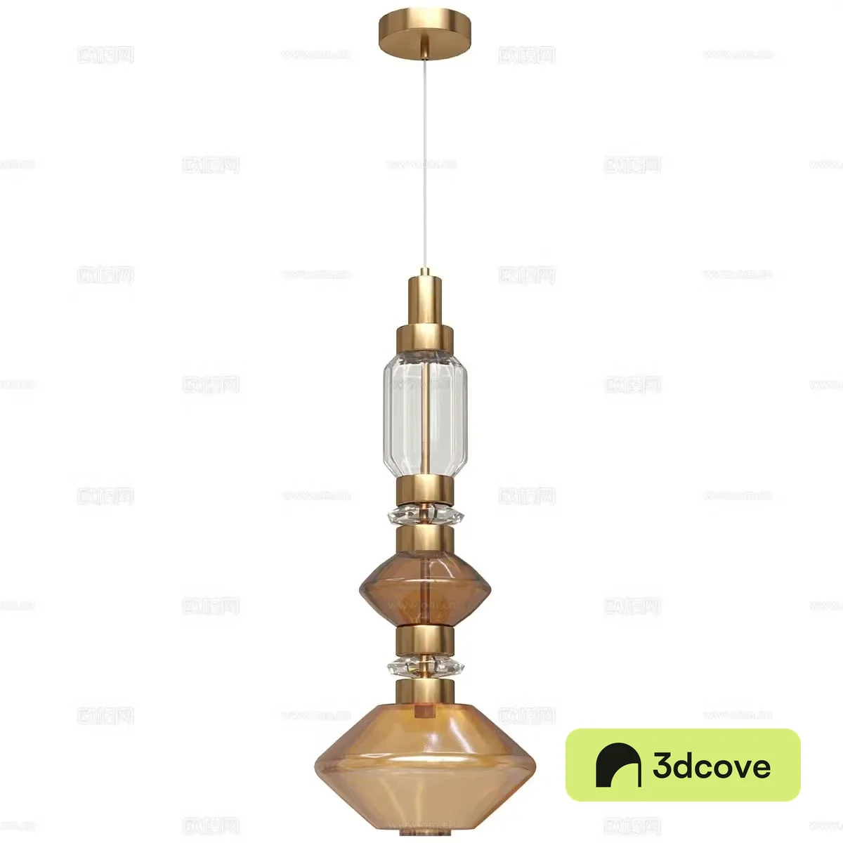 Light luxury chandelier restaurant chandelier