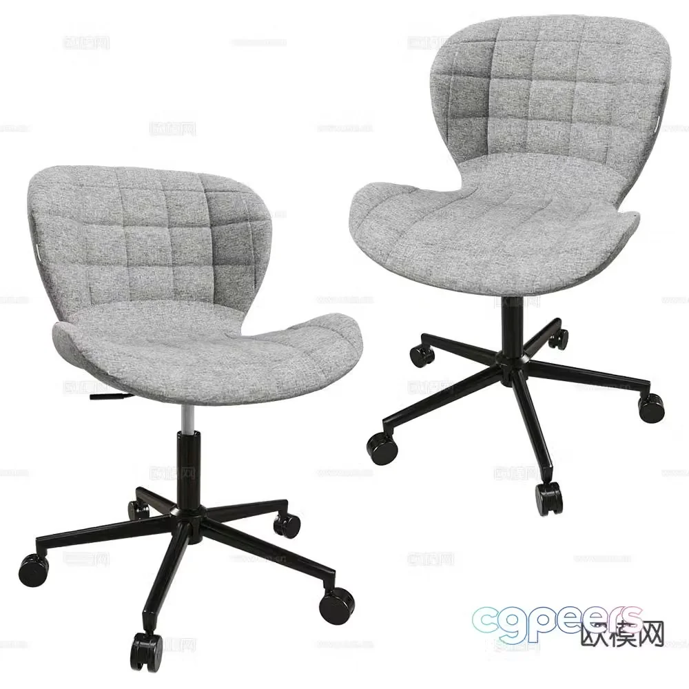 Zuiver Group office chair conference chair 3d model
