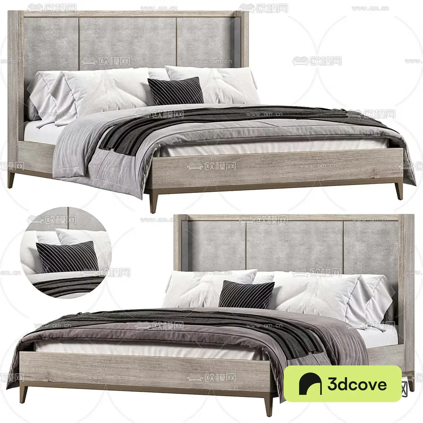 Arhaus double bed