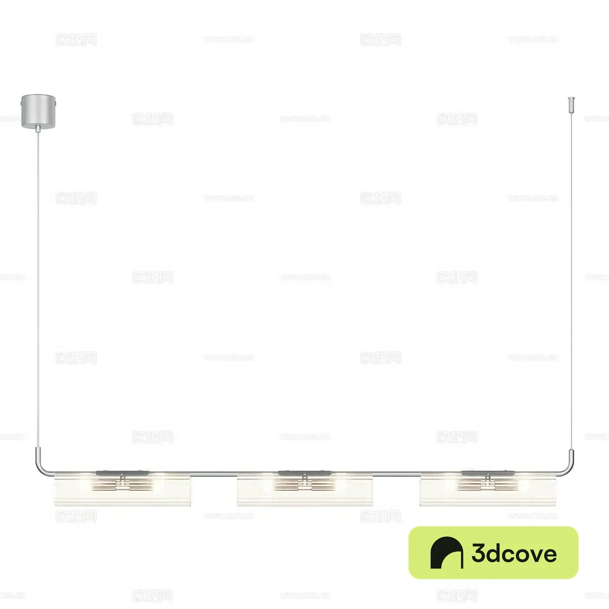 Modern simple chandelier living room chandelier glass chandelier