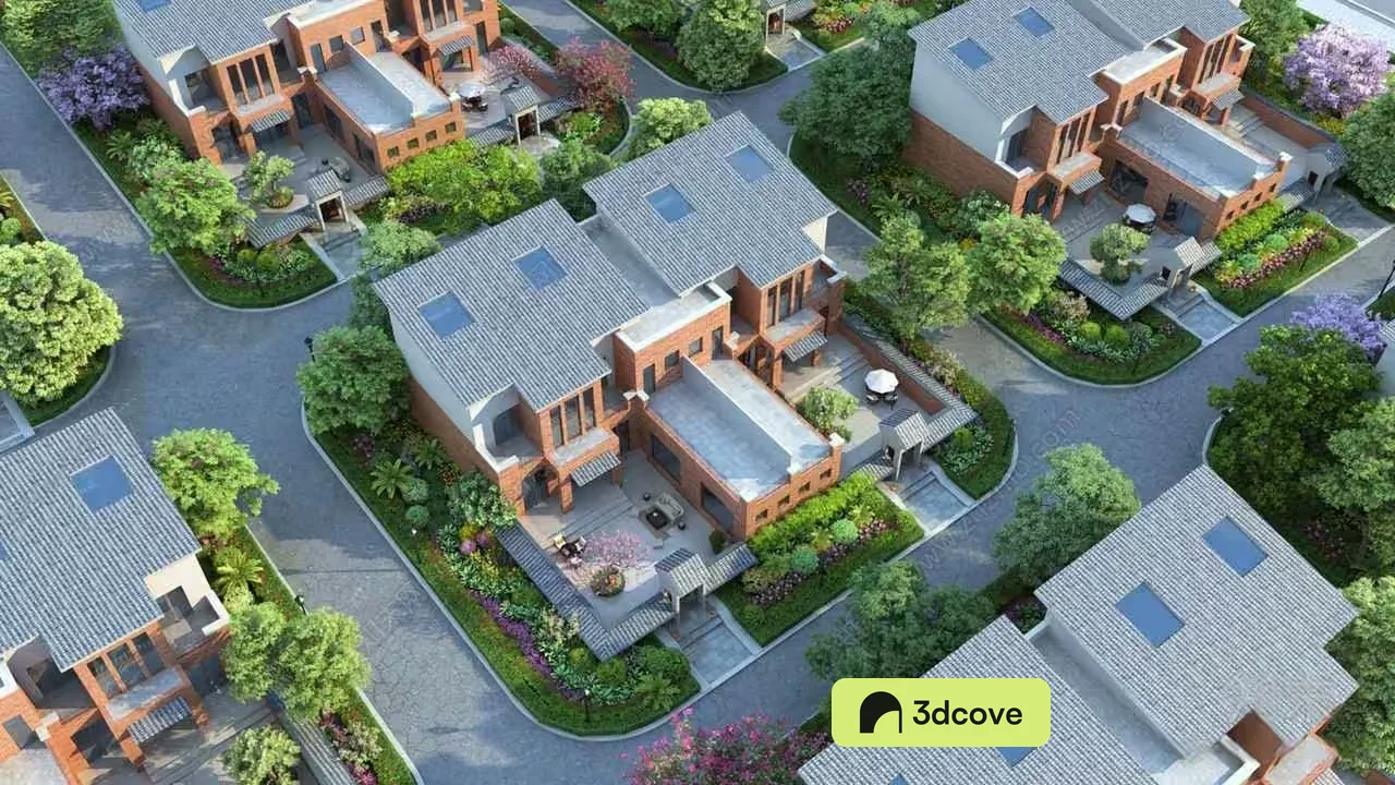 Tiled Roof Houses