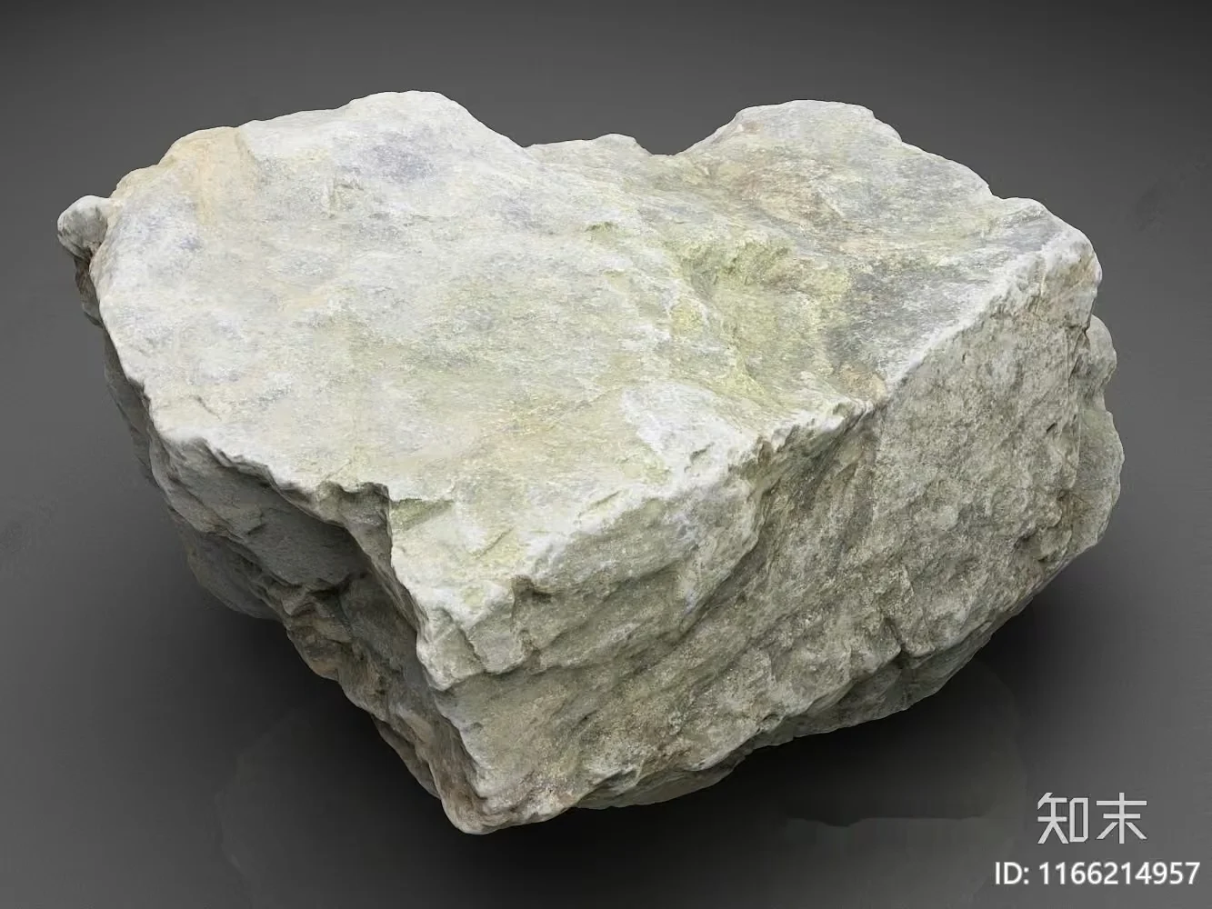 Rough Stone Object 3D Model – 14872 – VRAY Render