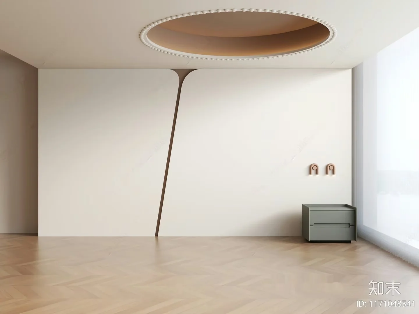 Modern Minimalist Room 3D Model – 12746 – VRAY Render