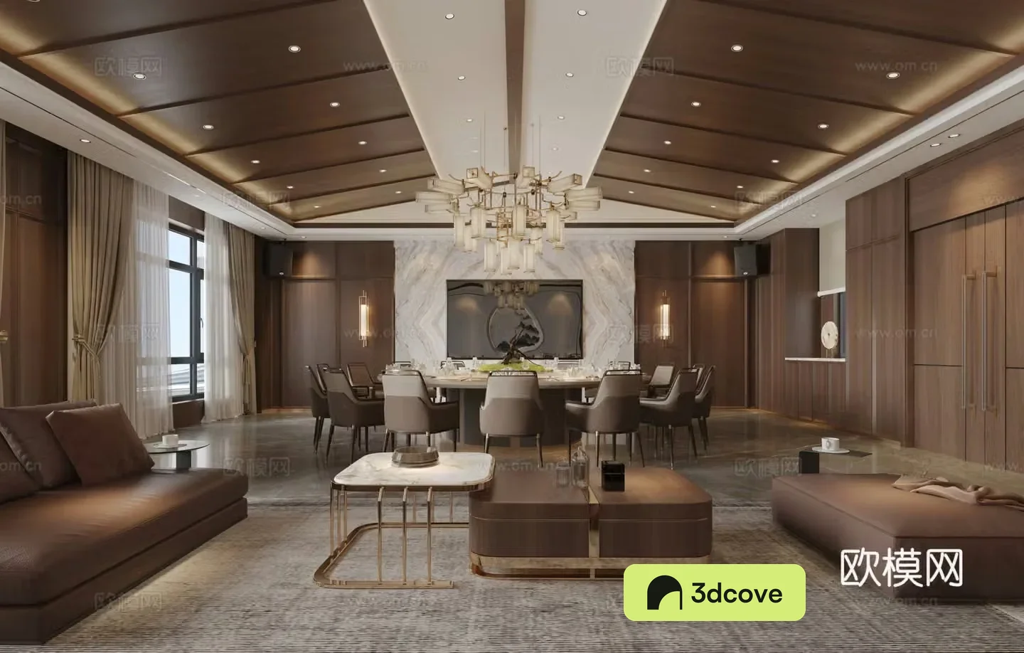 New Chinese style living room