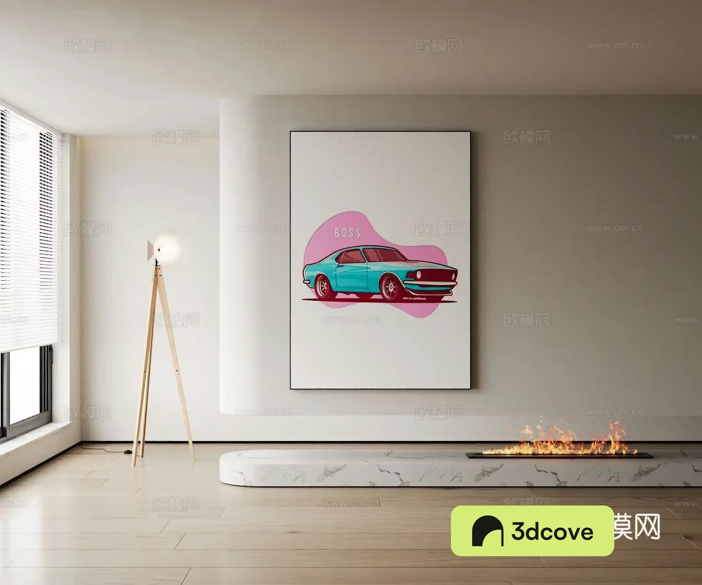 Modern decorative painting