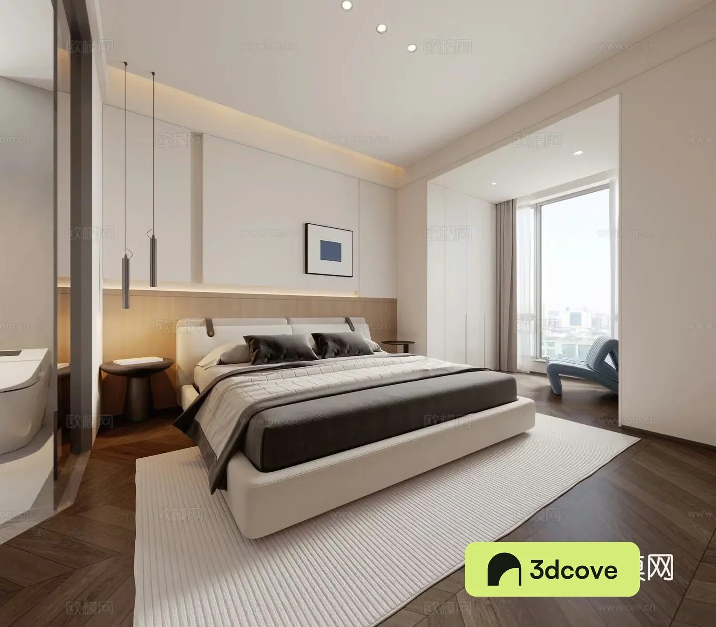 Modern bedroom