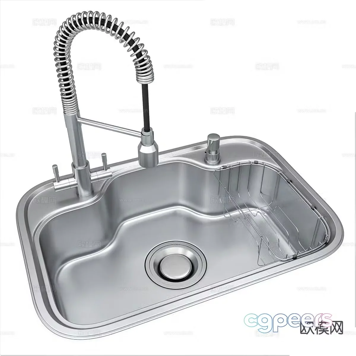 Modern sink sink 3d model