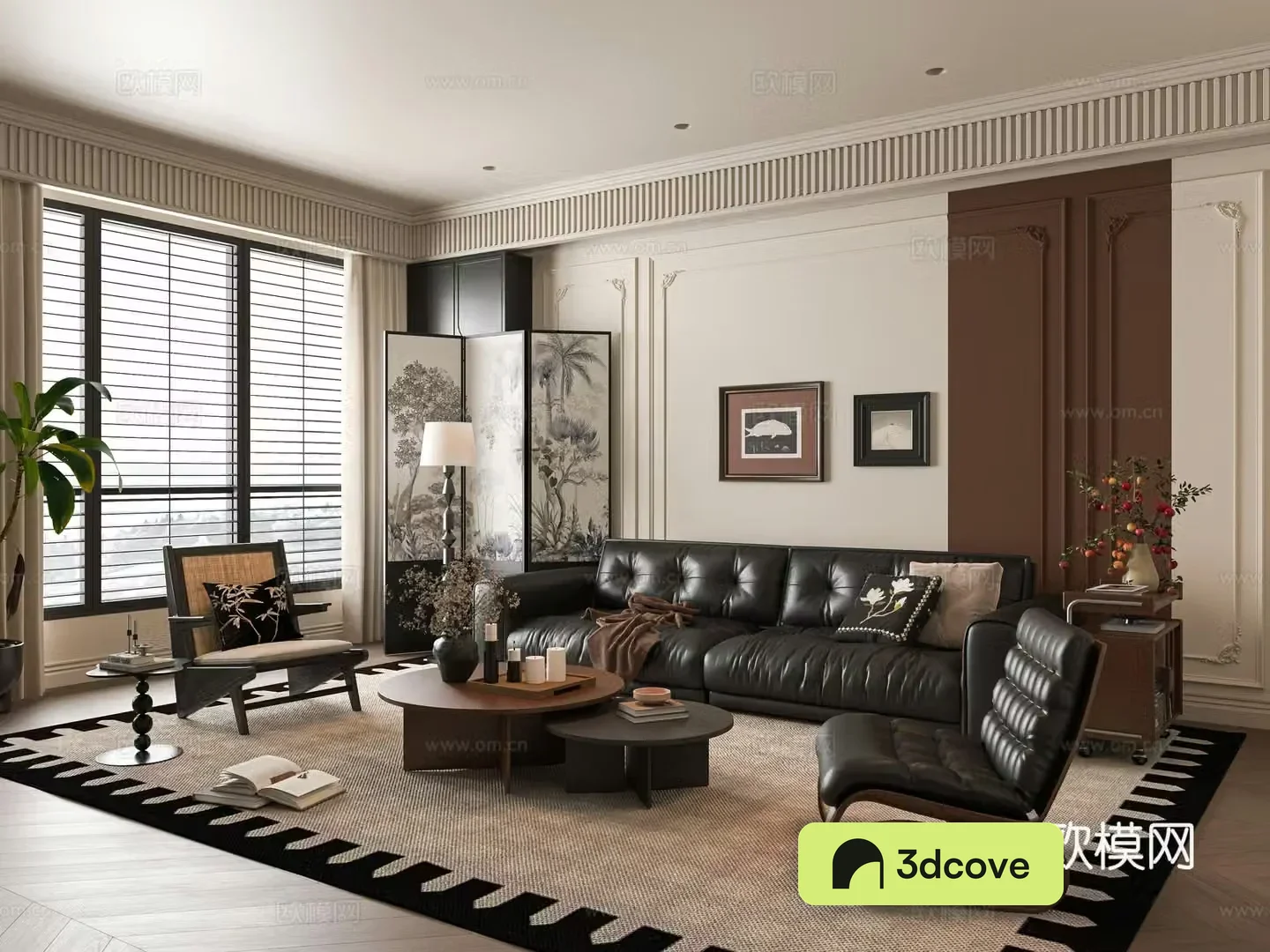 French living room