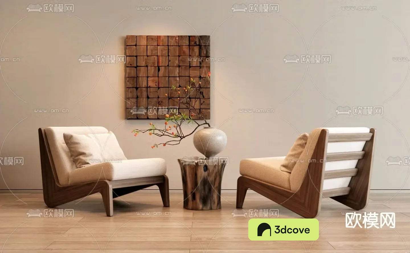 Wabi-sabi sofa chair leisure chair armchair