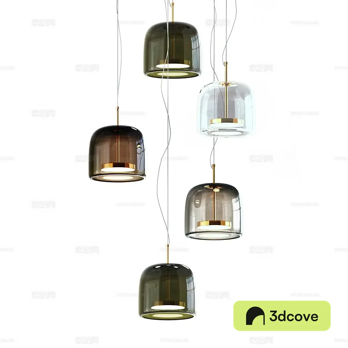 Modern light luxury decorative chandeliers