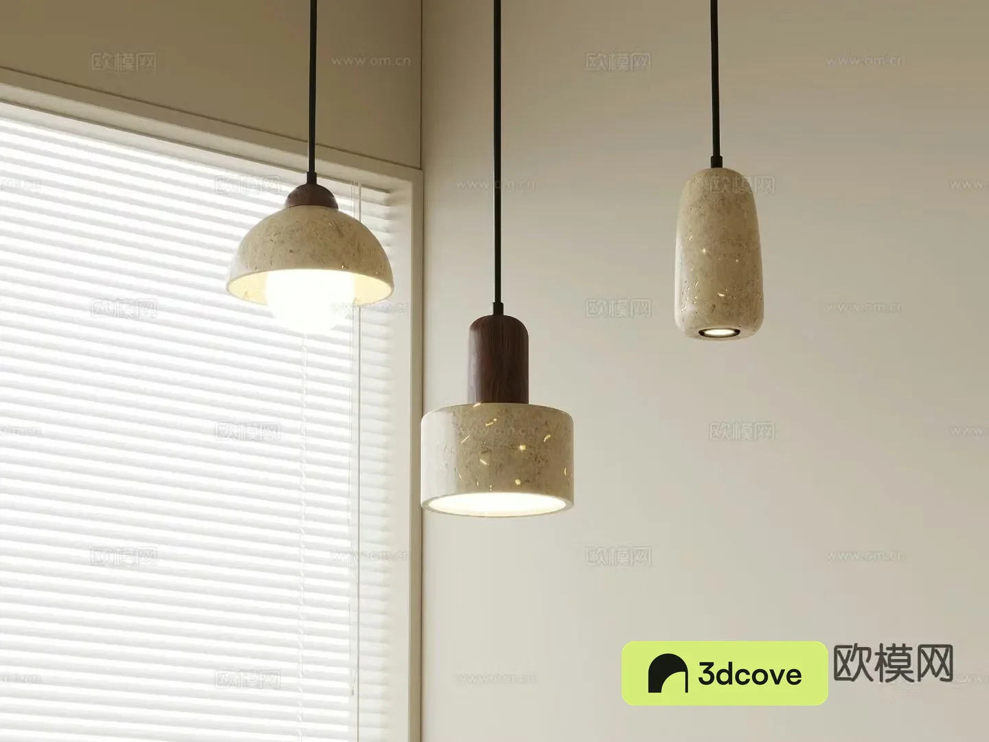 Medieval style small chandelier fishing line chandelier