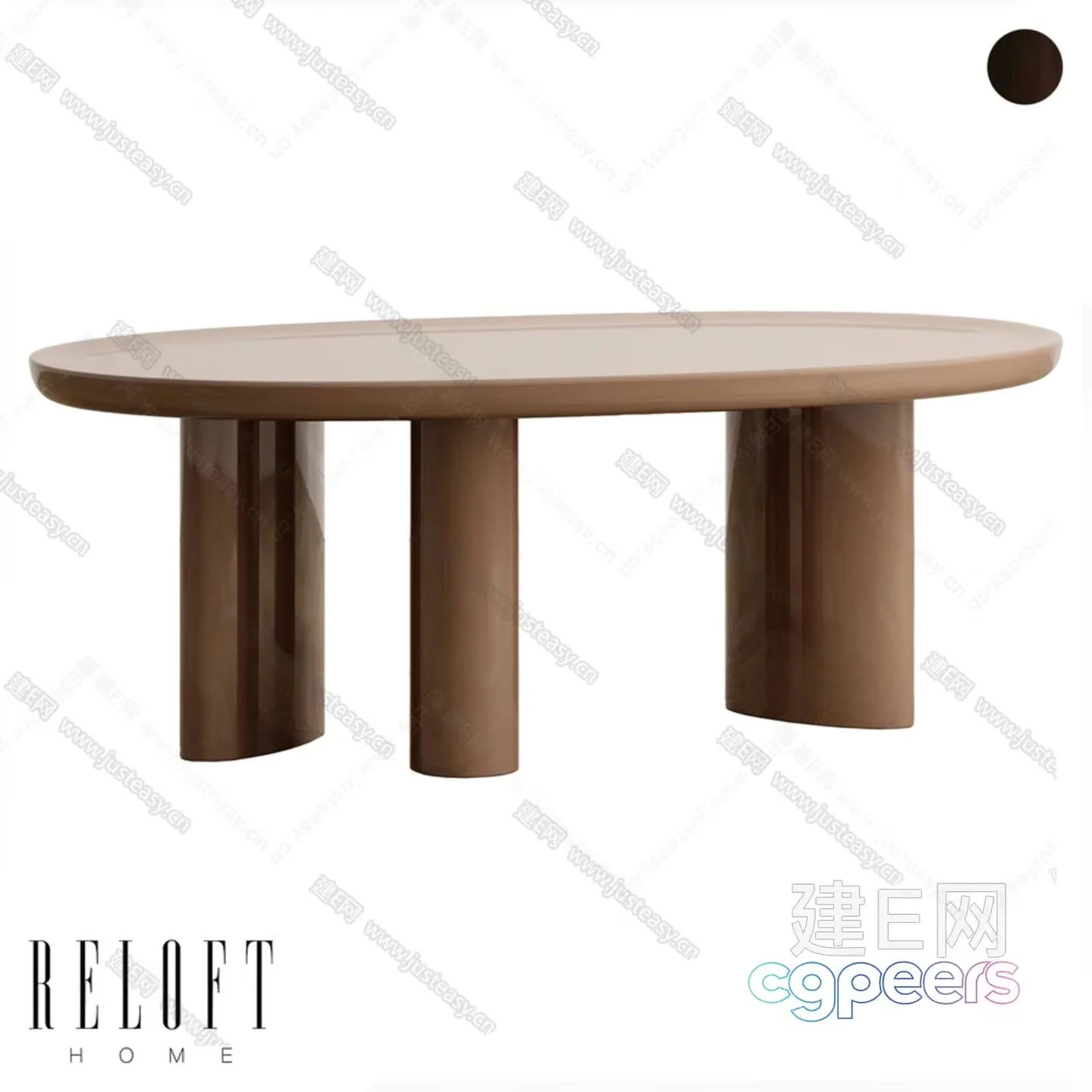 Modern Coffee Table 3D Model – 3446 – VRAY Render