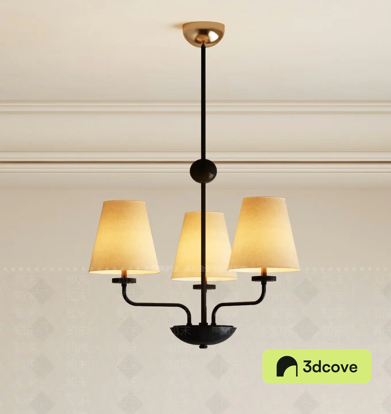 Gold Light Fixture