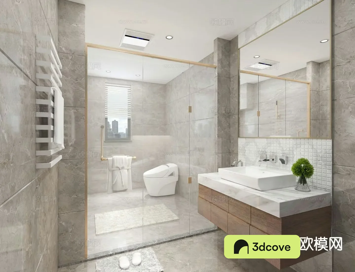 Modern bathroom