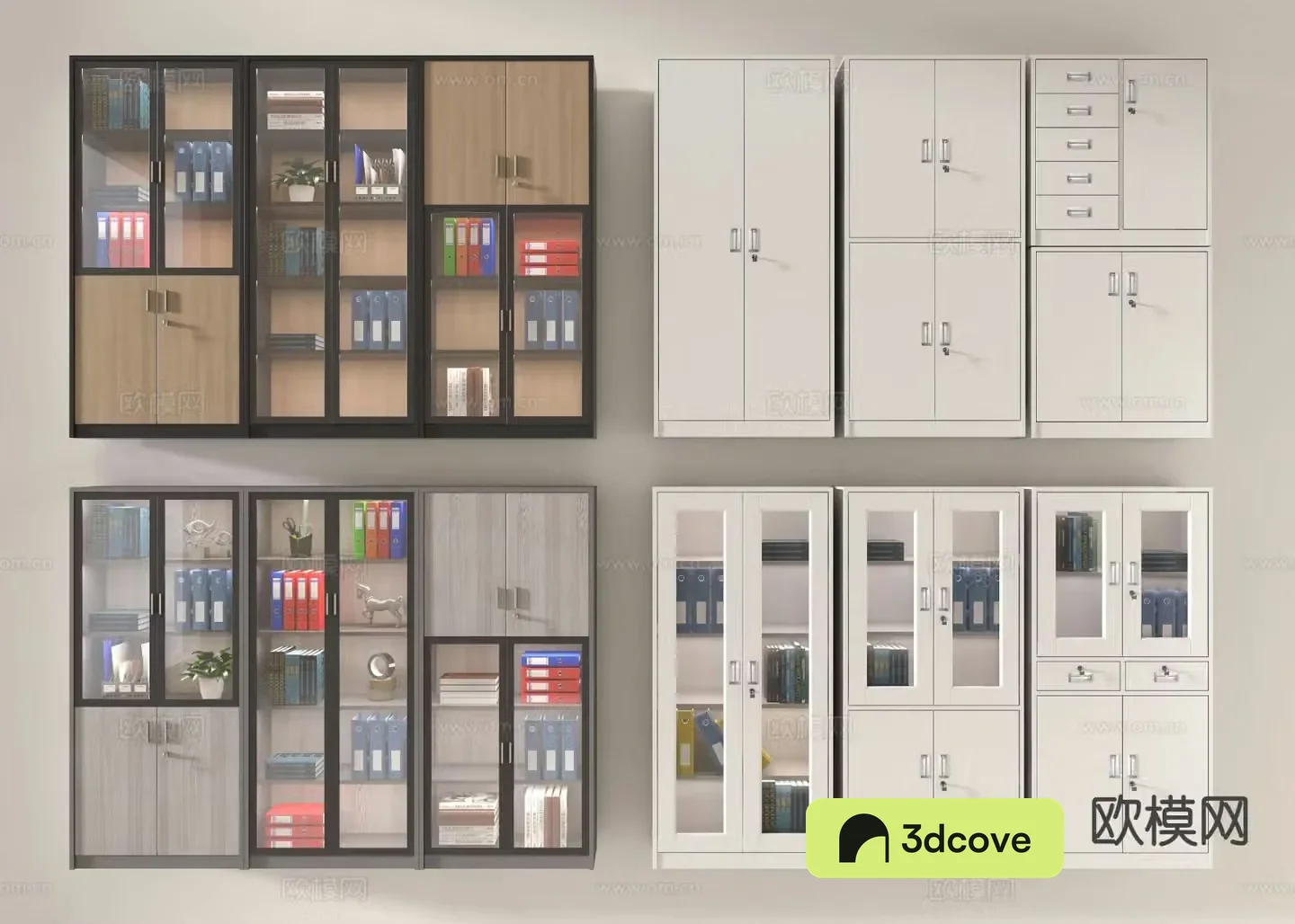Modern filing cabinet information cabinet
