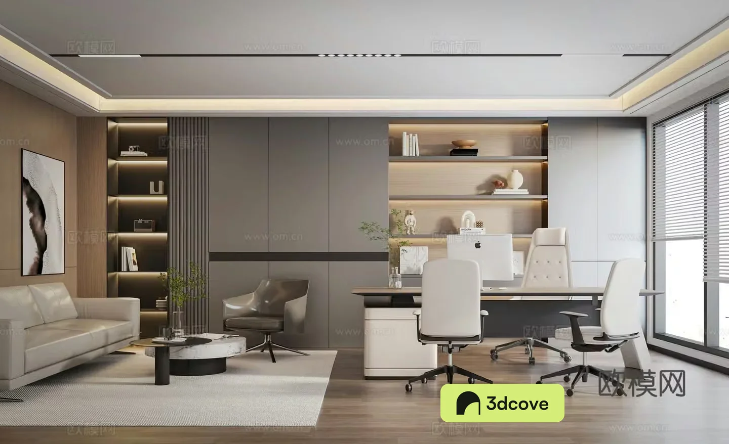 Modern manager office