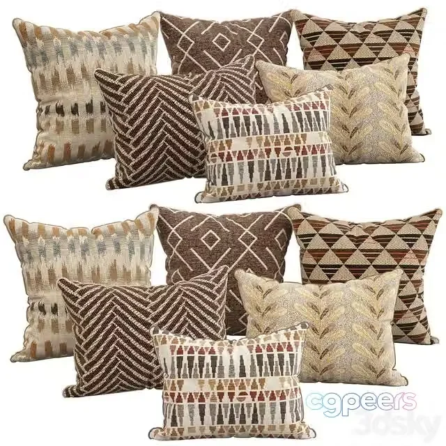 3ds Max Free – Decorative pillows 106