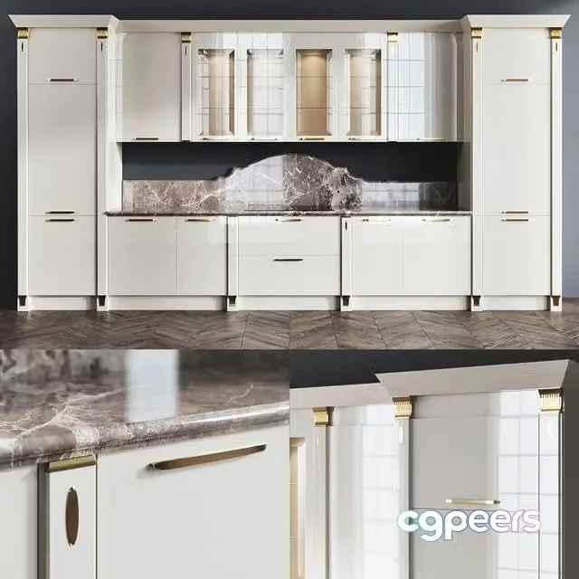 3ds Max Free – Scavolini Exclusiva, kitchen