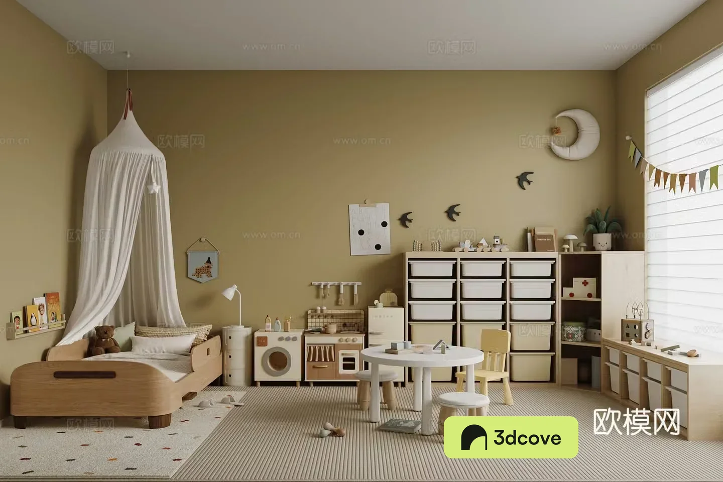 Montessori Children’s Room Children’s Room Children’s Toy Room