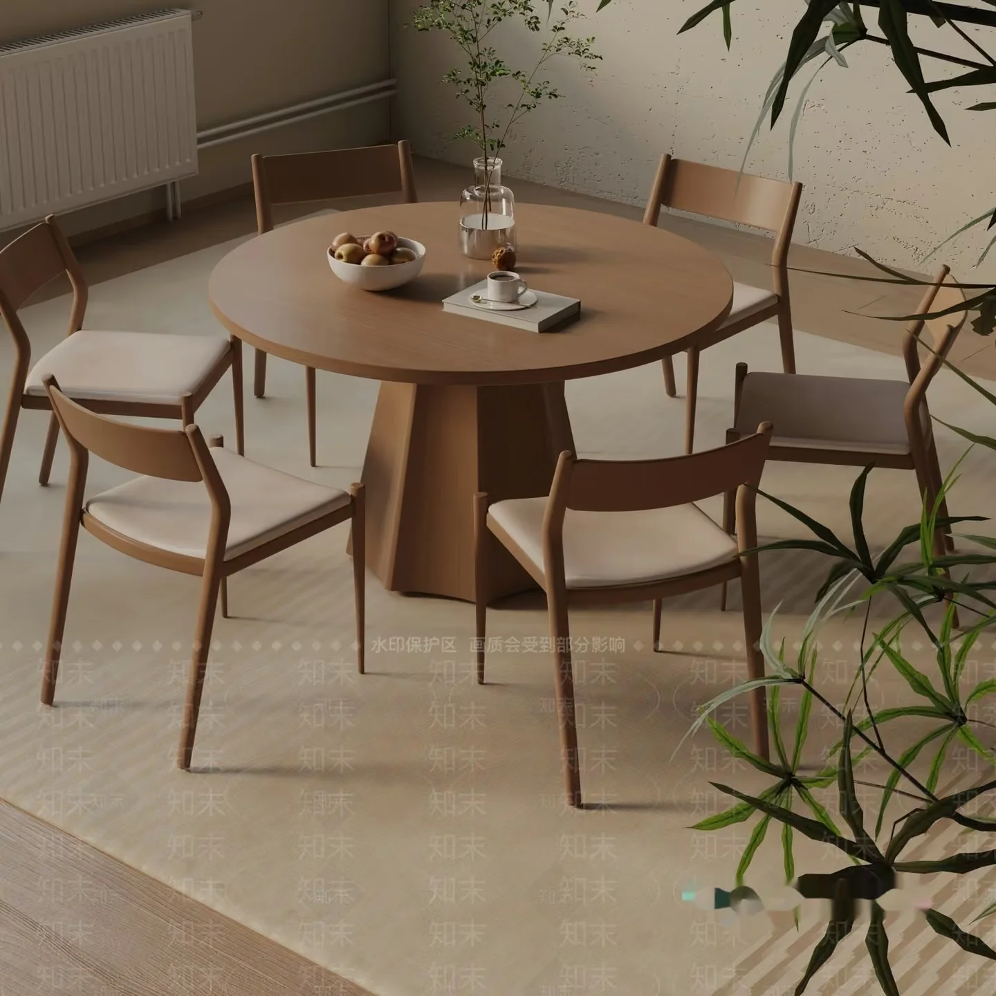 Modern Dining Room 3D Model – 5960 – VRAY Render