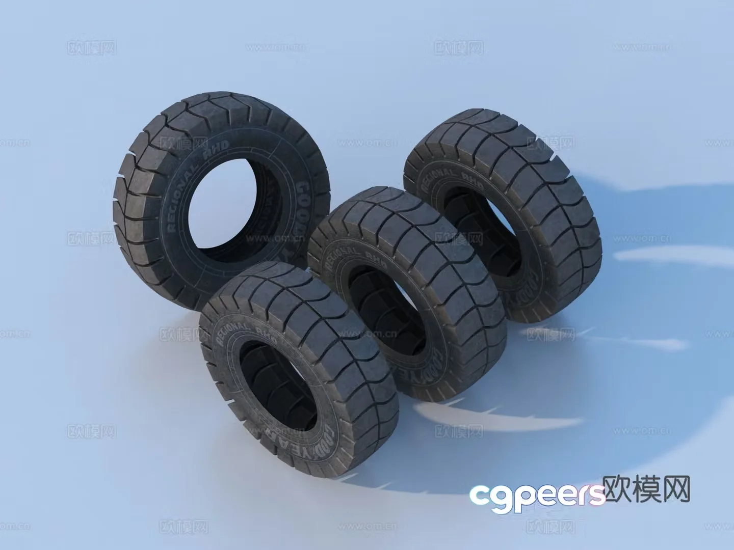 Tires Tires Rings Wheels New Tires 3D Model