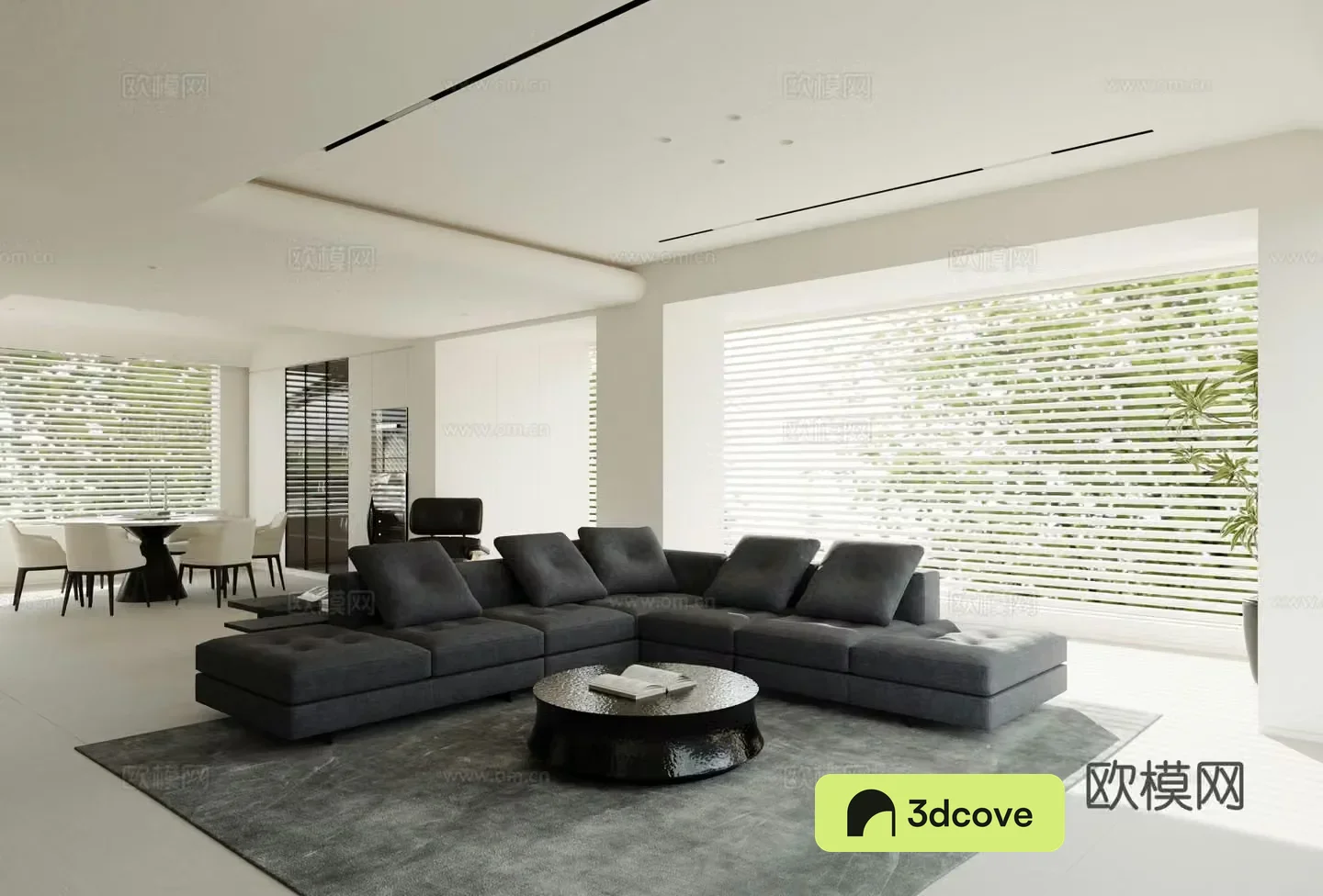 Modern Italian dining room