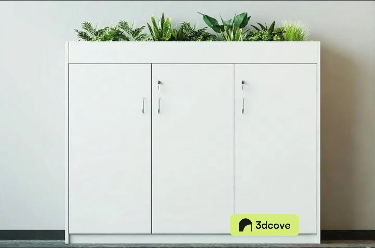 White Storage Cabinet