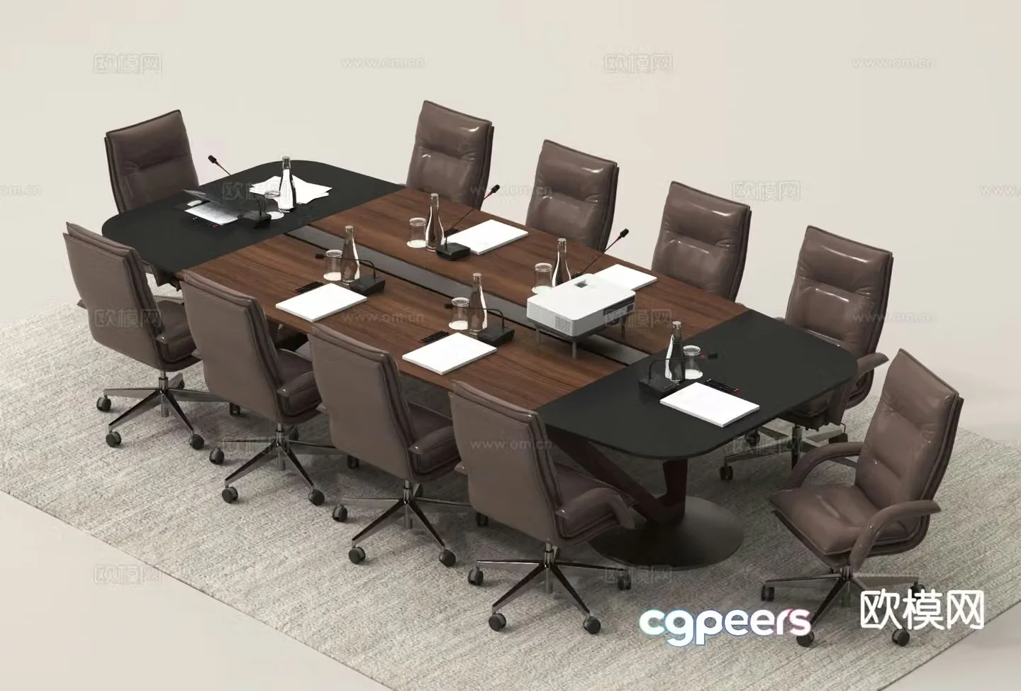 conference table conference table 3d model