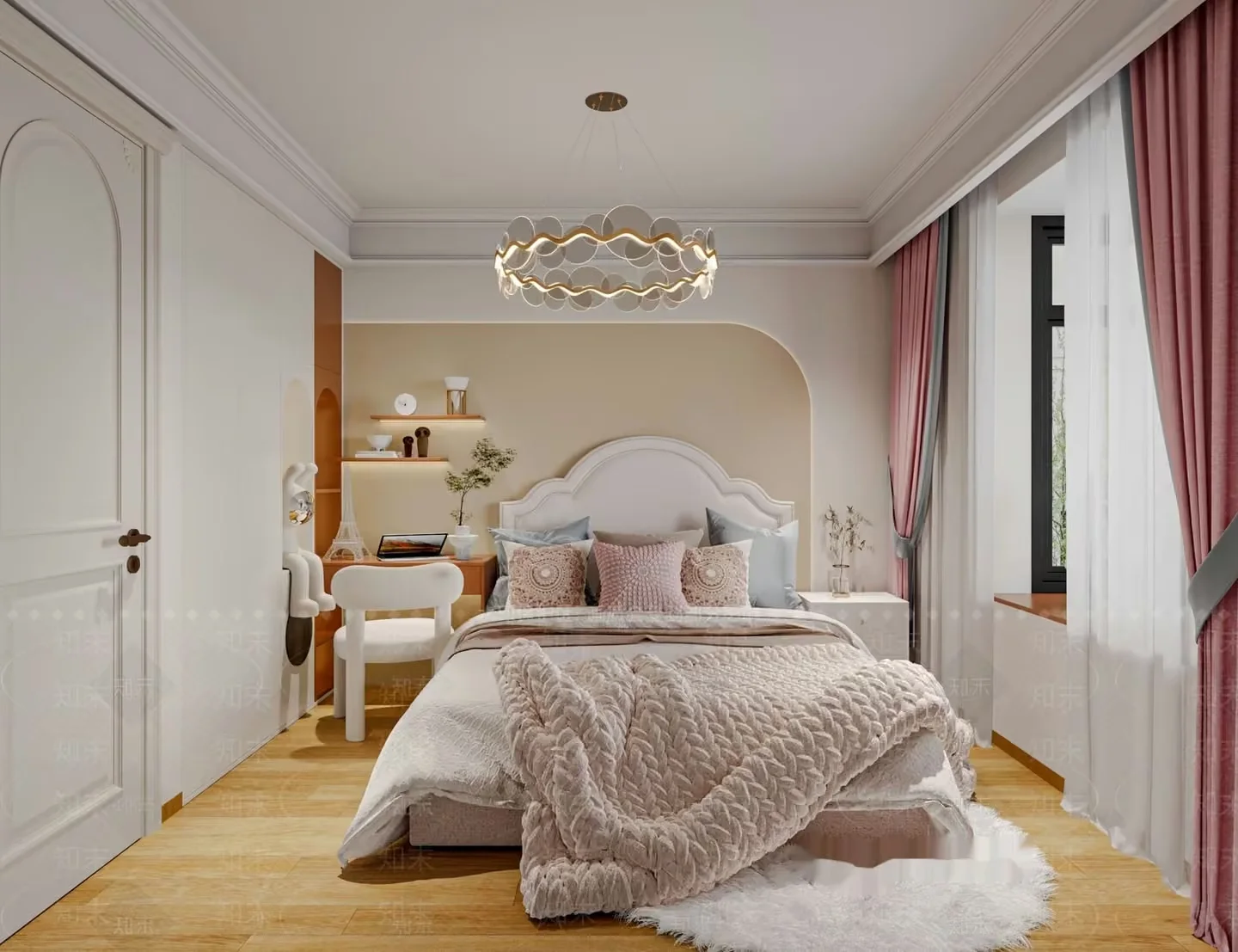 Cozy Bedroom 3D Model – 19213 – VRAY Render