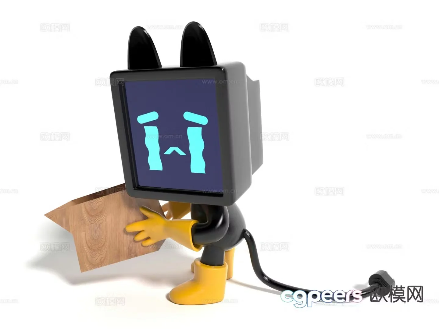 Modern children’s toys 3d model