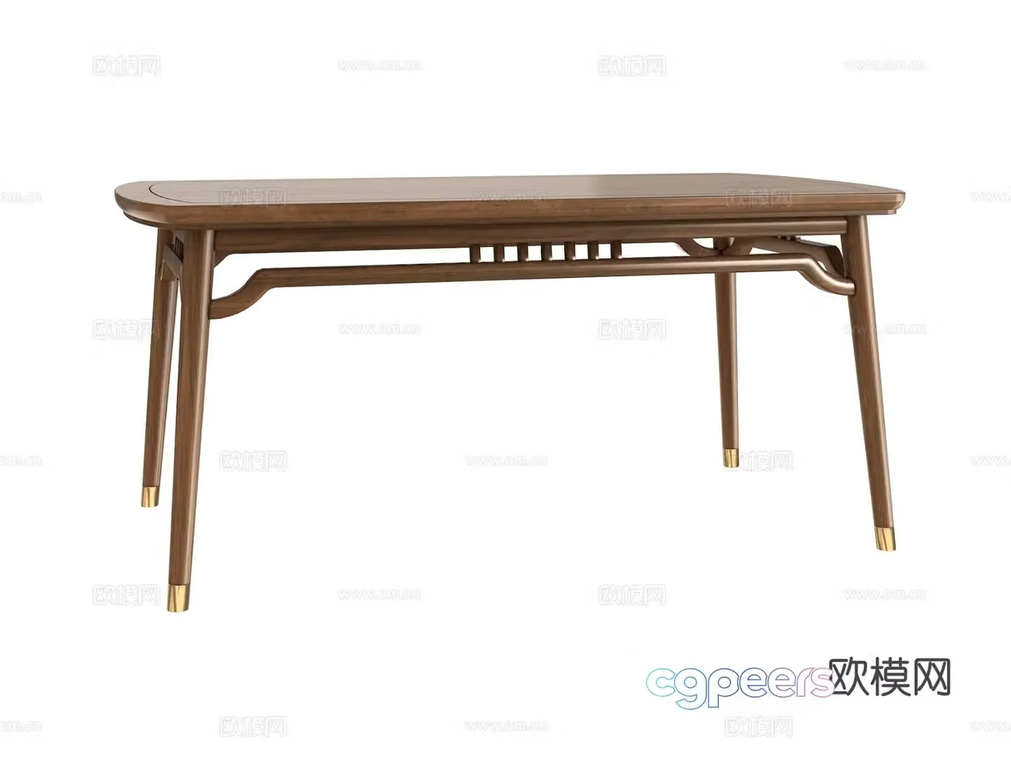 New Chinese dining table 3D model