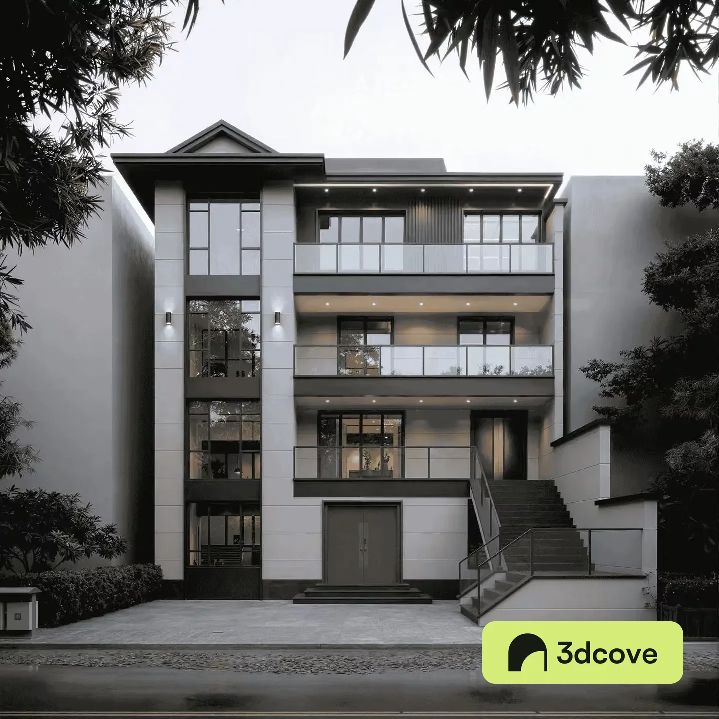 Modern Multi-Story Building