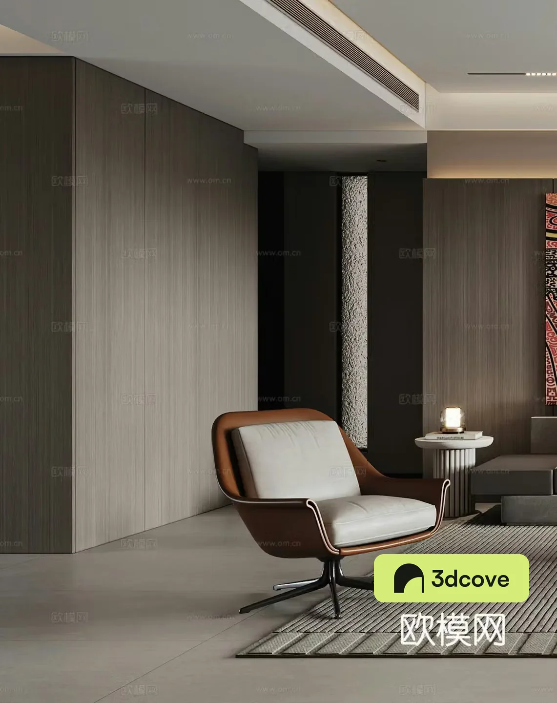 Modern leisure chair Italian leisure chair Side and corner light luxury G566