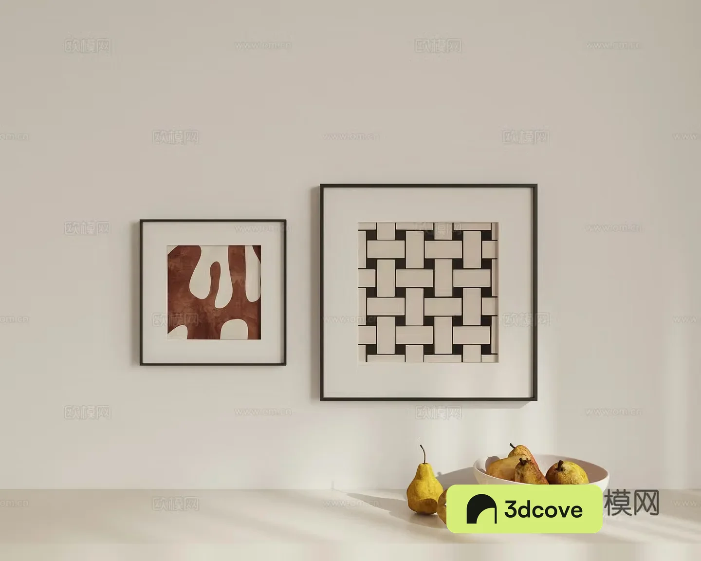 Combination hanging painting