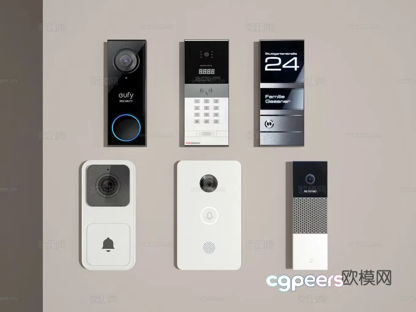 Doorbell 3d model