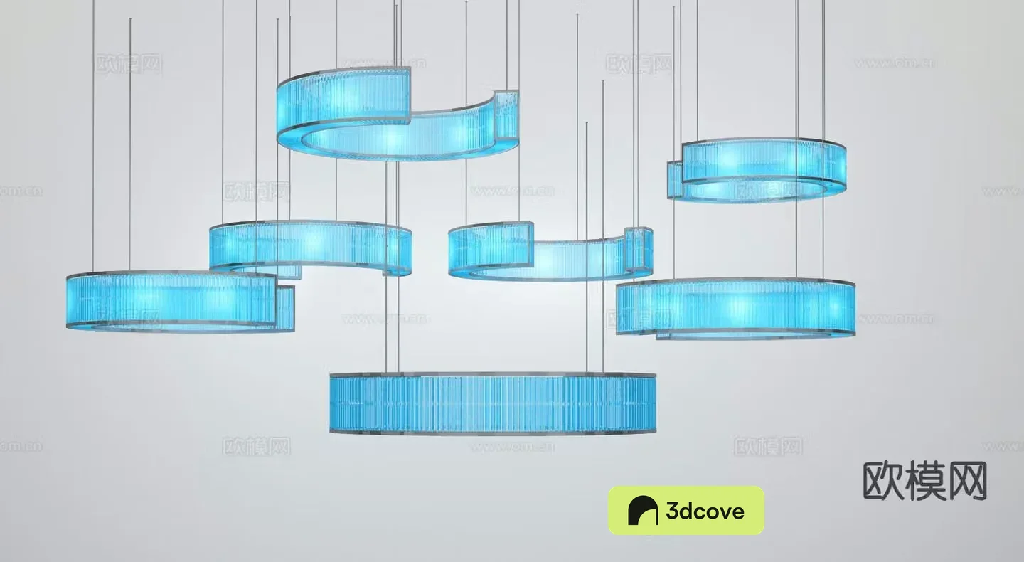 Modern chandelier
