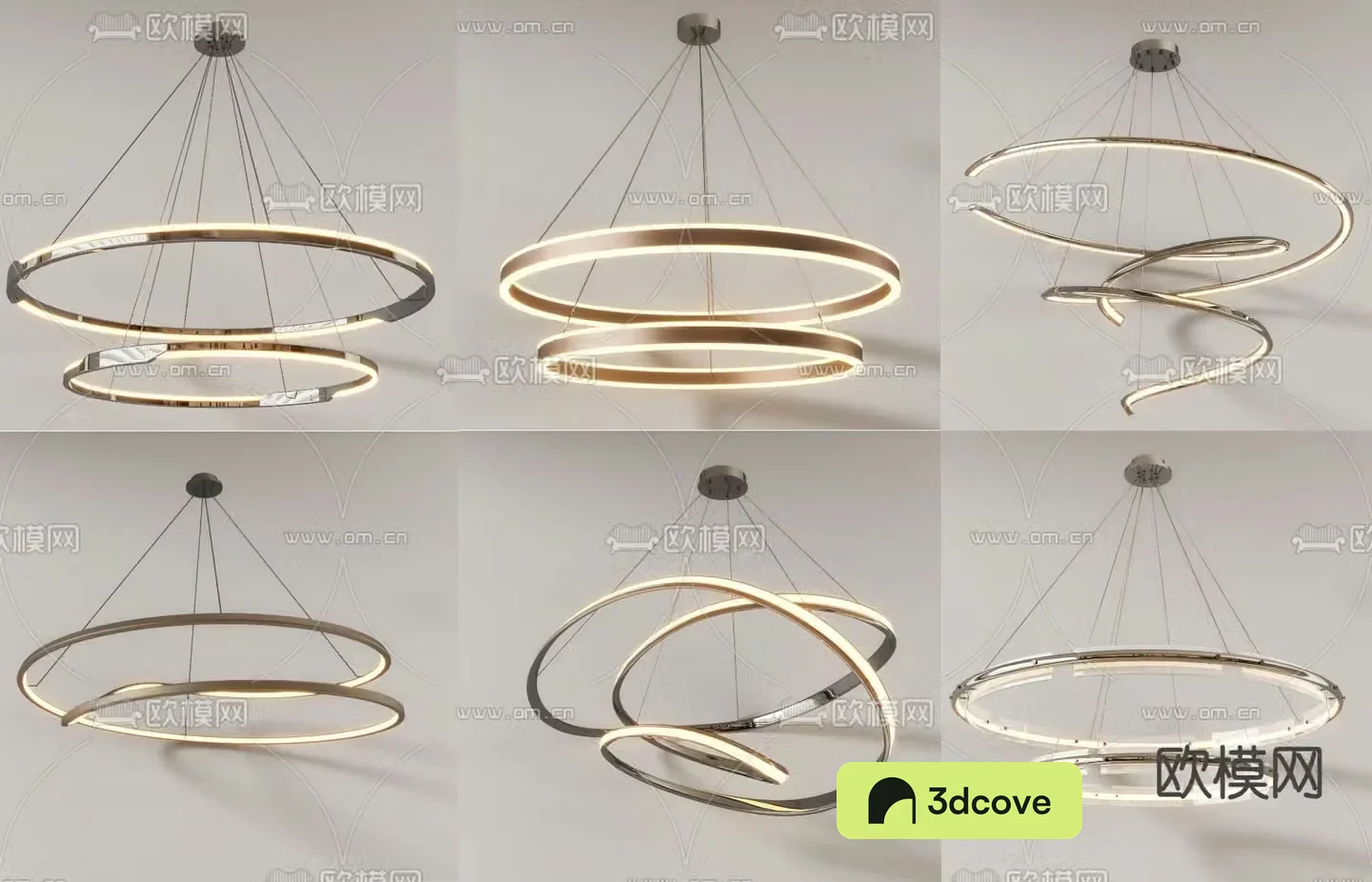 Ring chandelier
