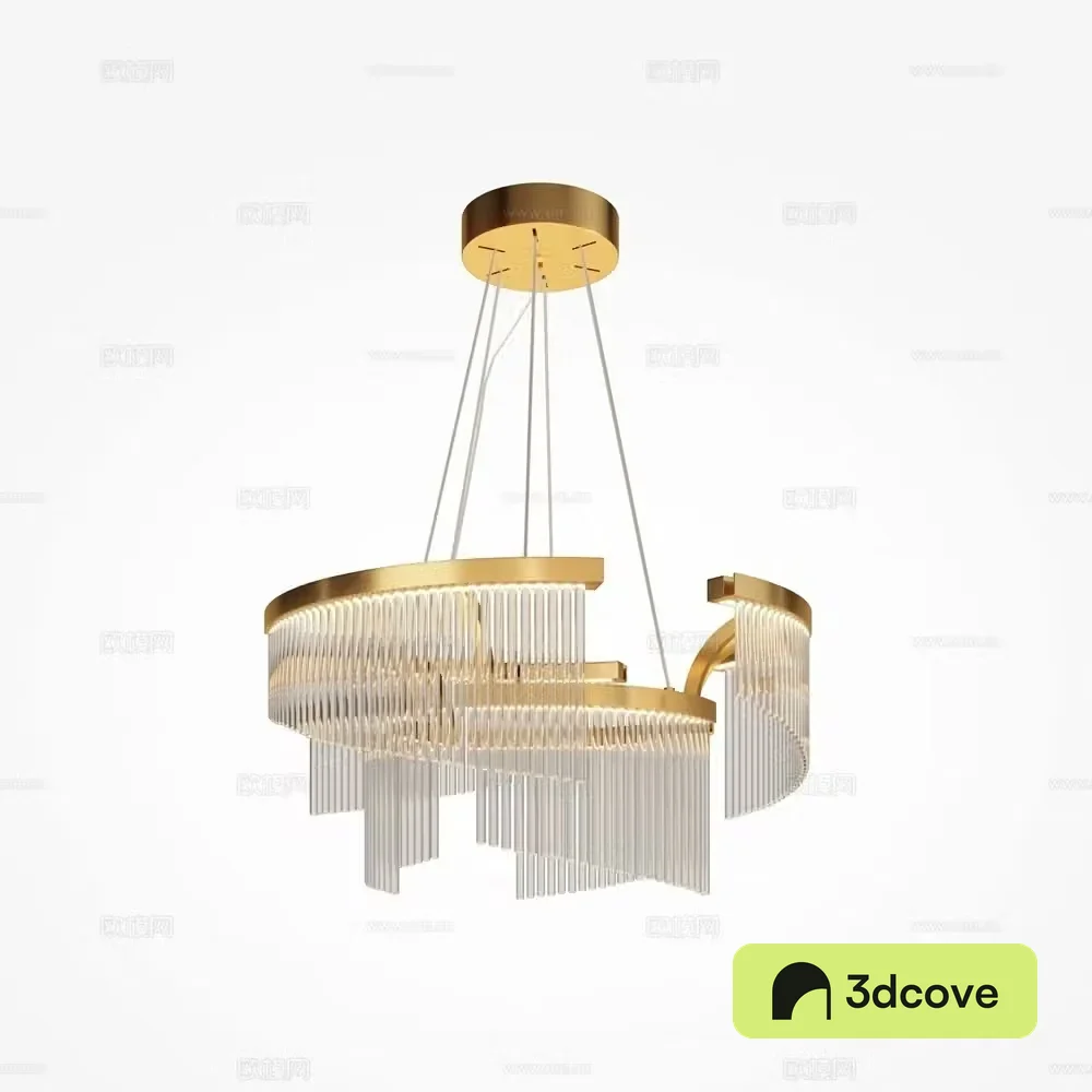 Modern light luxury chandeliers