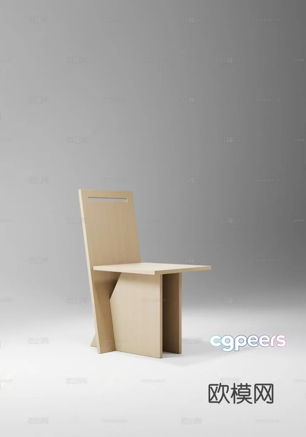 Log minimalist dining chair modern minimalist other stools stools new Chinese stools modern stool 3d model