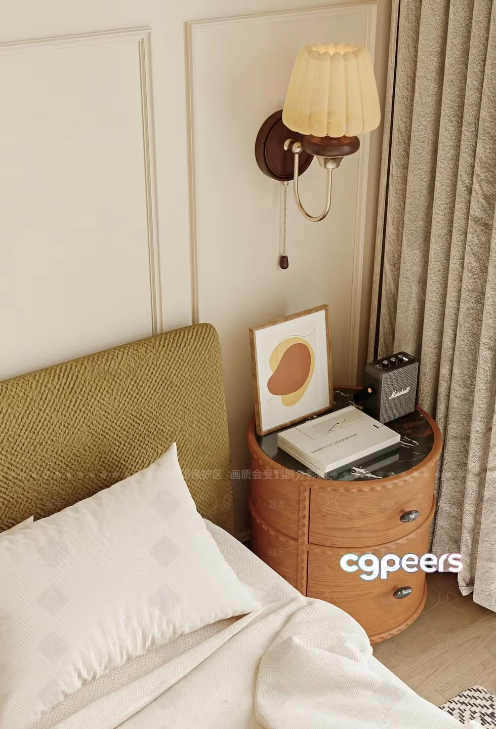Cozy Bedroom 3D Model – 22553 – VRAY Render