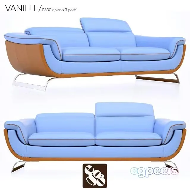 3ds Max Free – Egoitaliano Vanille 0300 Divano