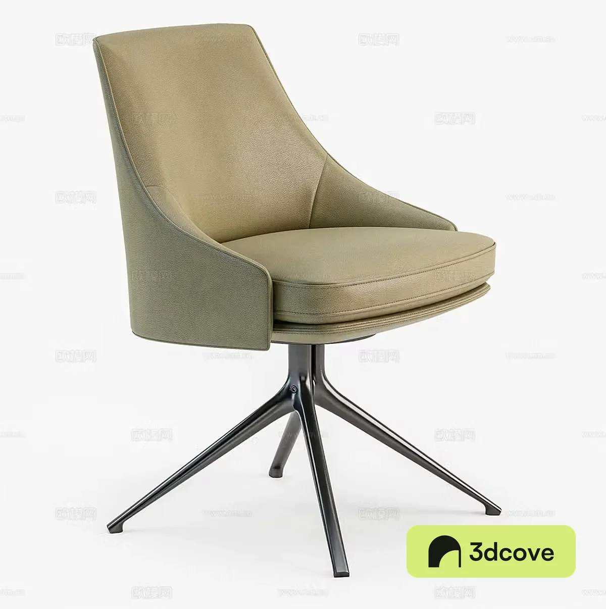 Modern office chair Leather book chair Leather lounge chair Leather single chair Leather
