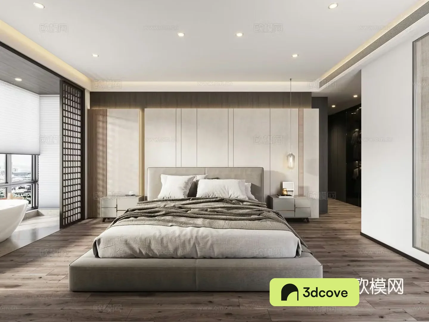 Modern bedroom